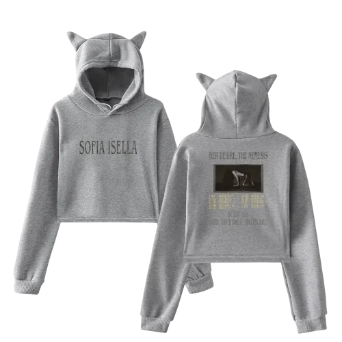 Sofia Isella Cropped Hoodie #3