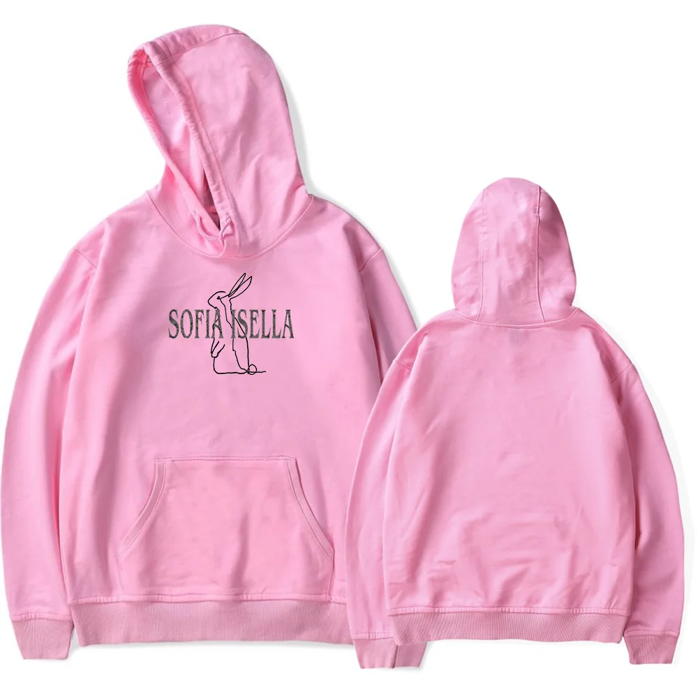 Sofia Isella Hoodie showing some iconic images related to this artist