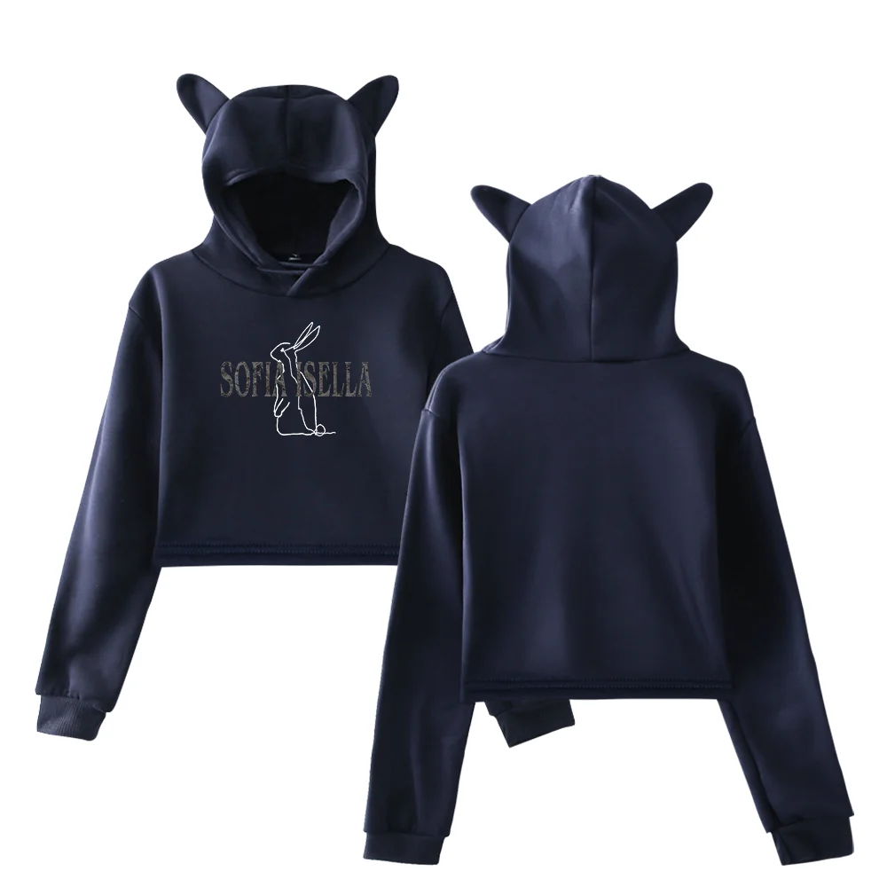 Sofia Isella Hoodie showing some iconic images related to this artist