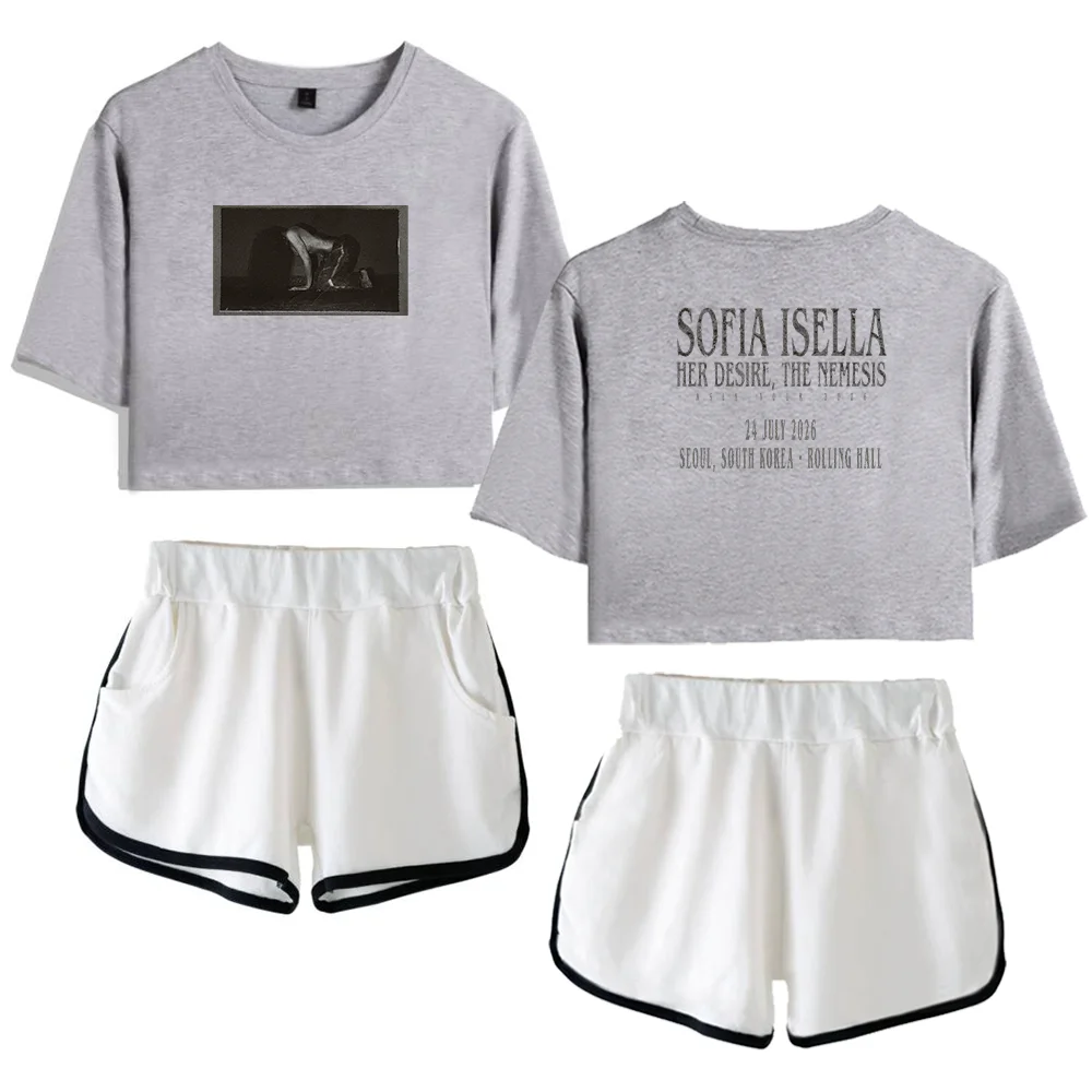 Sofia Isella Tracksuit depicting some of the artist's milestones