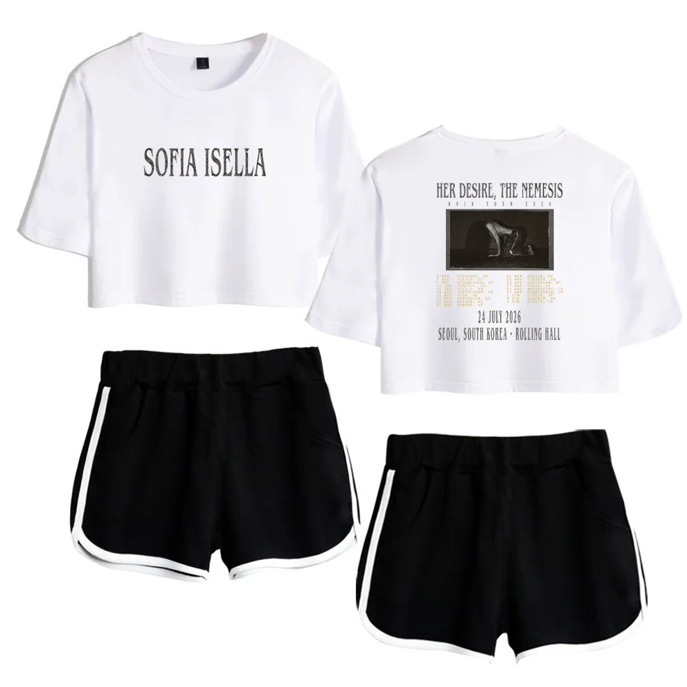 Sofia Isella Tracksuit depicting some of the artist's milestones